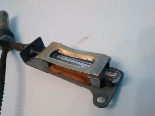 Auto Meter Antique Brass Mechanical Water Temperature Gauge RARE (A6059) 2