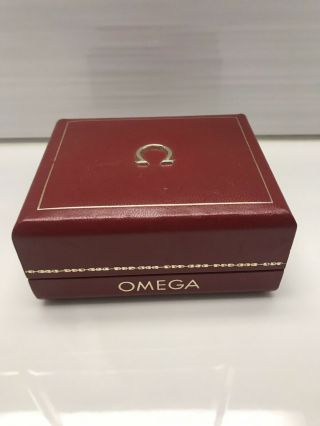 Vintage Omega Watch Box Only Red Box
