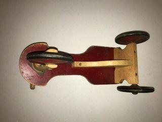 Antique Toy Kiddie Kar Trike / Scooter H.  C.  White Company U.  S.  A Patent 1918 3