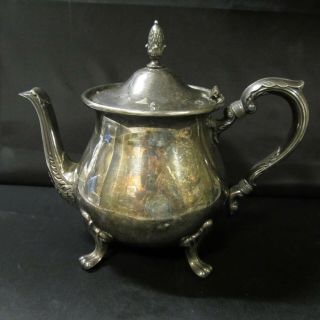 Vintage Silverplate Tea Pot Or Coffee Server,  Bristol By Poole Epca 110