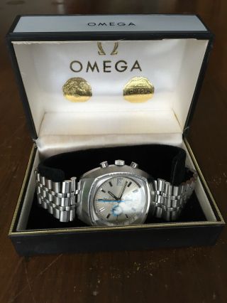 Vintage Omega Seamaster “jedi“ 176.  005 Cal.  1040,  W/bracelet And Omega Box