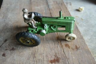old antique John Deere arcade tractor farm toy 5
