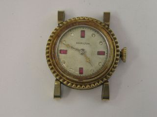 Vintage Hamilton Watch Fancy Case & Dial Cal 988 1912