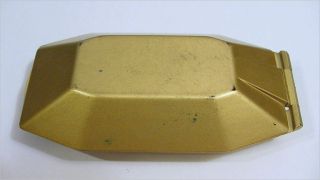 Antique Gold Tone Art Deco Elgin Metal Eagle Watch Box - Empty 6