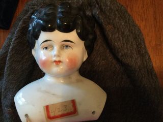 Antique China Head Doll And Dress For 20 To 22 “ Doll