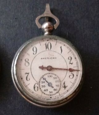 3 Vintage Pocket Watches for One Price North Star,  American,  Ingraham, 4