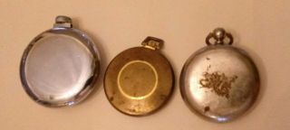 3 Vintage Pocket Watches for One Price North Star,  American,  Ingraham, 5