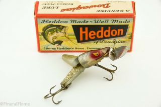 Vintage Heddon Scissor Tail Spook Antique Lure Xrs In Correct Box Et20