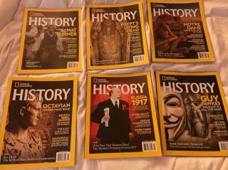 National Geographic History - 7 Issues