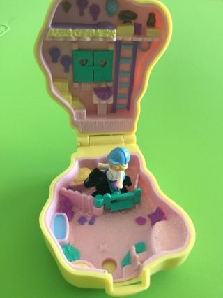 1994 Polly Pocket Vintage Bluebird Pony Ridin Compact Complete