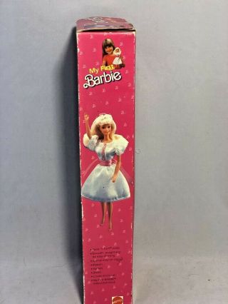 Mattel 1984 My First Barbie Doll 1875 Plastic on Box 5