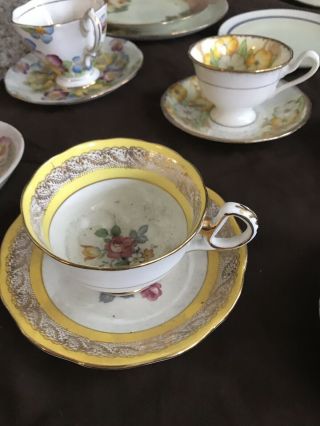 Vintage Tea Cups Phoenix,  Made In England,  Japan,  Etc 3