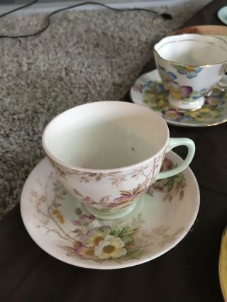 Vintage Tea Cups Phoenix,  Made In England,  Japan,  Etc 6