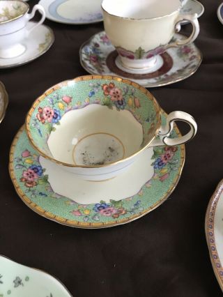 Vintage Tea Cups Phoenix,  Made In England,  Japan,  Etc 8