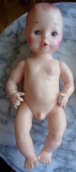 Vintage Eegee Baby Dolls - Anatomically Correct Boy and Girl 5