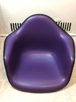 Eames For Herman Miller Upholstered Fiberglass Shell Chair (no Base) Purple