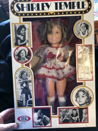 Vintage 1972 / 1973 Ideal 17 " Shirley Temple Doll 1125