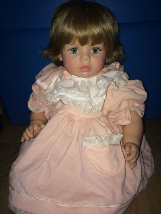 Vintage 20 " Doll By Susan Wakeen,  54/1500,  Baby Love Face