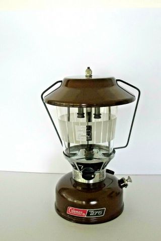 Vintage All Coleman Double Mantle Lantern Model 275
