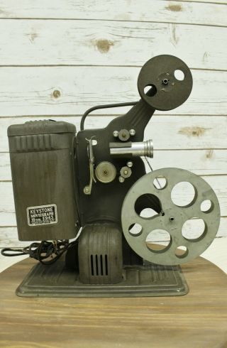 Antique Vintage 16mm Movie Projector Moviegraph Keystone Model E943