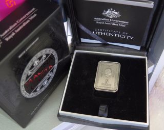 2015 Australia 800th Anniversary Of Magna Carta $5 Silver Antique Finish Coin