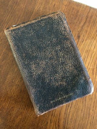 Antique 1800s Samuel Bagster And Sons Holy Bible Old & Testament