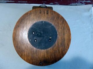 Antique Black Forest Barometer with Hand Carved Leaves and Nuts 3