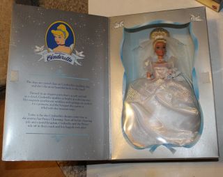 Vintage 1995 Walt Disney Wedding Cinderella Doll