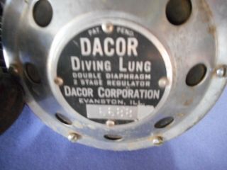 Vintage Antique SCUBA Diving regulator dacor 2