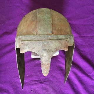 Extremely Rare Ancient Roman Iron Gladiators Helmet Immaculate 300ad
