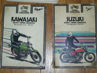 17 Vintage Motorcycle & Scooter Owners Manuals & Pre - Delivery Service Guides 4