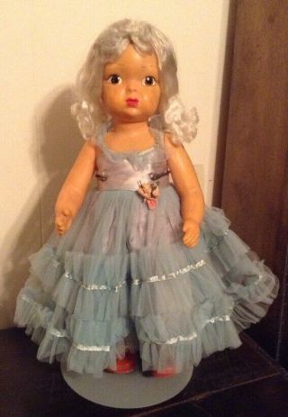 Vintage Terri Lee Doll With Extra Dress 16 Inches Tall 2