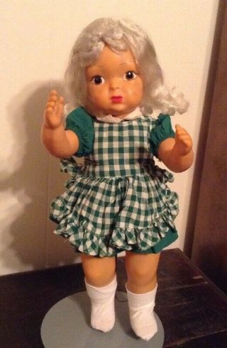 Vintage Terri Lee Doll With Extra Dress 16 Inches Tall 7