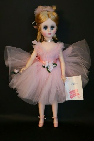 Vintage Madame Alexander Elise Ballerina Doll,  18 IN,  Tagged Costume,  Pink 2