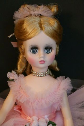 Vintage Madame Alexander Elise Ballerina Doll,  18 IN,  Tagged Costume,  Pink 3