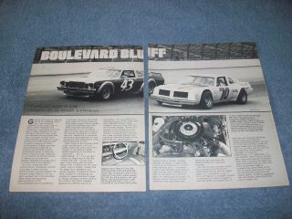 1978 Plymouth Volare Street Car Kit Vintage Article " Boulevard Bluff "