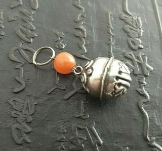 Antique Or Vintage Chinese Silver " Bell " Ornament