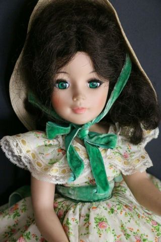 Vintage Madame Alexander Scarlett Portrait Doll,  21 In,  Tagged Costume