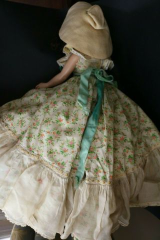 Vintage Madame Alexander Scarlett Portrait Doll,  21 IN,  Tagged Costume 4