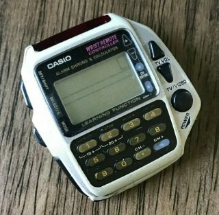 Vintage 1994 Casio Cmd - 40 Remote Controller Watch,  Made In Japan,  Module 1174