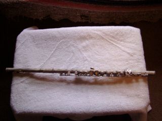 Artley Flute 13 - 0,  Antique Finish.  Just Repadded.