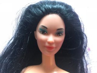 Barbie Asian Kira Doll Nude Raven Black Hair