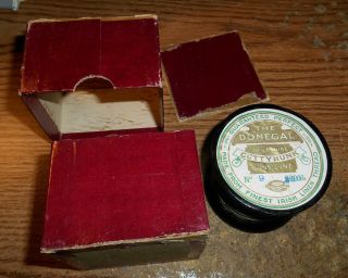 EARLY GLADDING THE DONEGAL CUTTYHUNK WOOD LINE SPOOL/IN MAROON BOX/VERY RARE 2