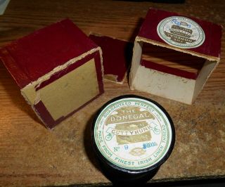 EARLY GLADDING THE DONEGAL CUTTYHUNK WOOD LINE SPOOL/IN MAROON BOX/VERY RARE 4