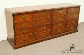 SLIGH FURNITURE Solid Cherry Chippendale 74 