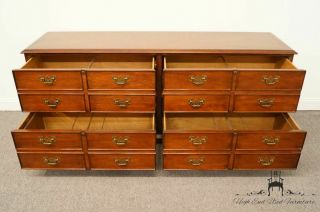 SLIGH FURNITURE Solid Cherry Chippendale 74 