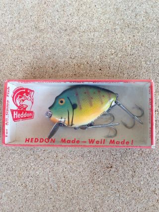 Vintage Heddon 9630 Sun Punkinseed Fishing Lure