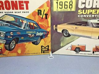 Mpc 1968 Dodge Coronet R/t Superbee Vintage Kit 1768/1868 1/25 Steering Wheel