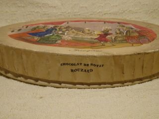 ☆ Antique French Candy Box Hand Painted 4