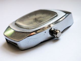Vintage Poljot (Полёт) 17 Jewels USSR Mechanical Watch.  Runs Perfectly. 3